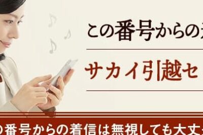 0120058399はサカイ引越センター 山梨支社 - 電話やSMSの用件を知りたい!この番号からの着信は何? 1 0120058399e381afe382b5e382abe382a4e5bc95e8b68ae382bbe383b3e382bfe383bce38080e5b1b1e6a2a8e694afe7a4be e99bbbe8a9b1e38284smse381aee794a8